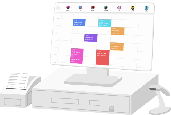 POS software kadeřnictví